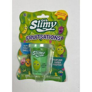 Orb Slimy Fruitsations Lime scented Slime Putty, NEW (N5)